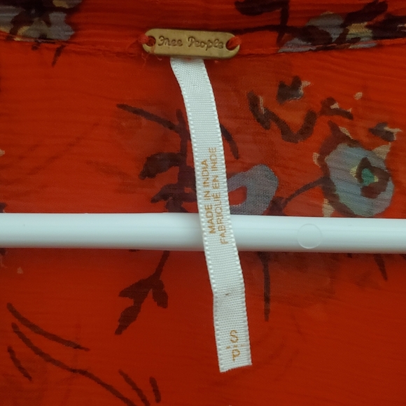 Free People Floral Embroidered Blouse - Picture 3 of 12